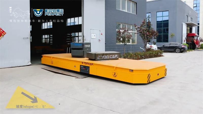 <h3>400 ton heavy load transfer cart for marble slab transport </h3>
